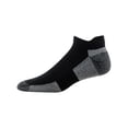 thumbnail image 4 of Gildan Men's Ultra Cotton No Show Tab Socks Black, 3 Pack, 4 of 4