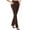 Coffee, variant on Women's High Waist Yoga Pants - Athletic Workout Leggings, Polyester-Spandex, Bootcut Design, Suitable for Fitness/Daily Wear