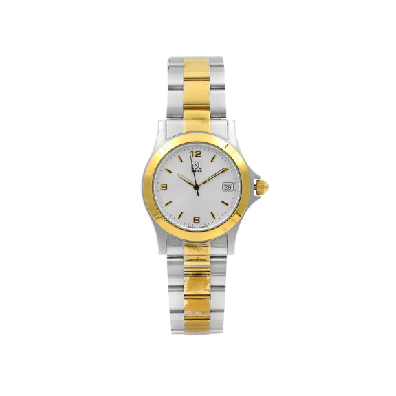 ESQ Movado Men's 7300487 Classic Two-Tone Bracelet Silver Dial Watch