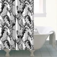 thumbnail image 5 of Country Barn & Rooster Shower Curtain 72" x 84" - Vintage Rustic Chicken Design Waterproof Machine Washable Bath Drape, 5 of 5