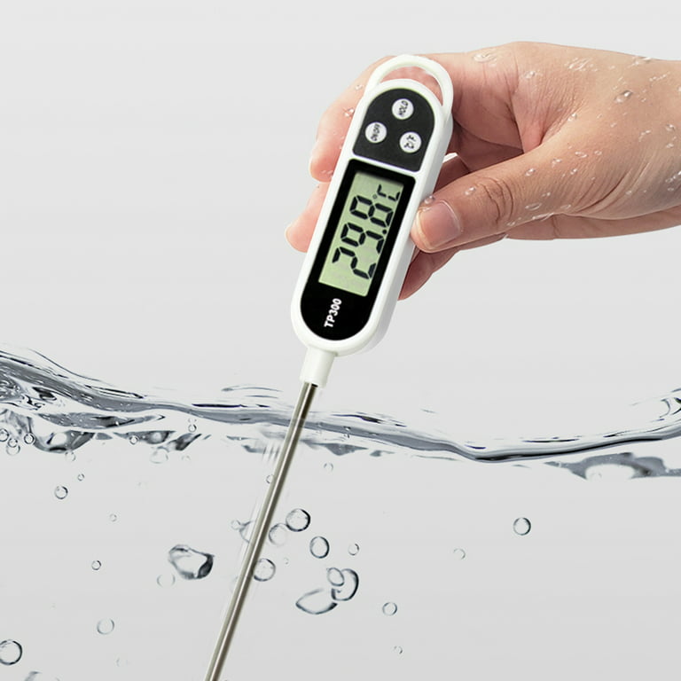 Happy Date Digital Water Thermometer for Liquid, Candle, Instant Read with Waterproof for Food, Meat, Milk, Long Probe1Pcs/2Pcs/3Pcs, Other