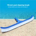 thumbnail image 4 of Advancent Cepillo de limpieza de piscinas de 18 pulgadas, cepillo de eliminación de algas y musgo, accesorios para piscinas Jardín y Patio Advancent HA015187-00, 4 of 5
