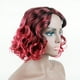 thumbnail image 5 of Fiudx Pelucas Peluca para Mujer Pelucas de Cabello Rizado Hasta Los Hombros para Mujer Peluca de Pelo Rojo Vino con Raya Lateral Peluca de Fiesta Disfraz Cosplay Belleza para Fiesta, 5 of 6