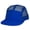 Royal, variant on Mens Womens Lightweigh Mesh Camper Hat with Flat Bill Breathable Waterproof Cap, Olive