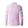 thumbnail image 4 of Bcfgryg Men's Casual Long Sleeve Shirt With Pocket Stylish Everyday Wear Lightweight And Comfortable Option For Any Occasion Big and Tall Men's Shirts, 4 of 5