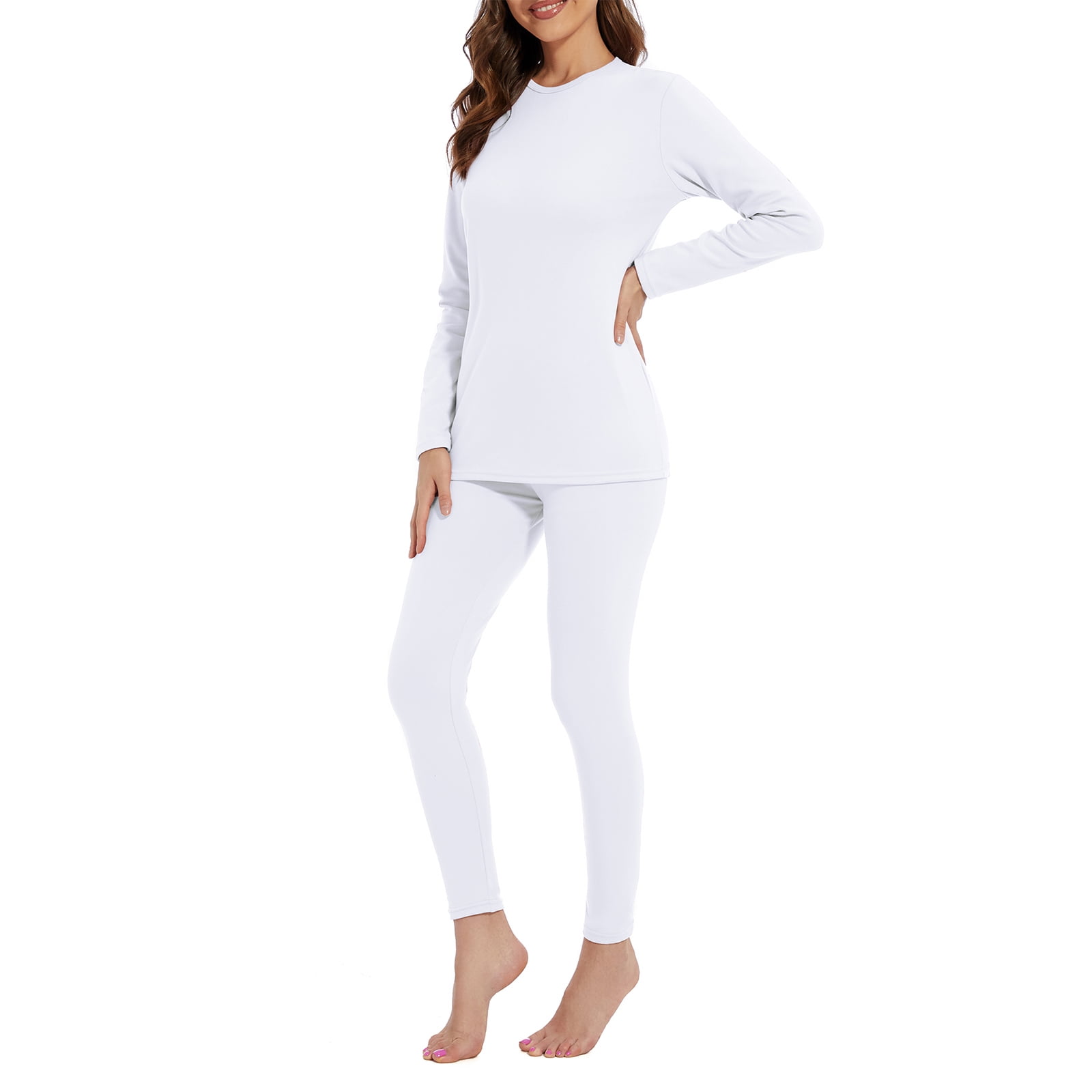 Merdia Thermal Underwear for Women Long Johns Base Layer Stretch Soft  Thermal Top and Bottom Set for Winter-Balck color with X-Small Size Black,  Black, XS : Buy Online at Best Price in