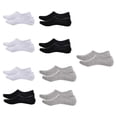 thumbnail image 2 of Anti-Skid Socks For Men 9 Pairs Assorted Color Low Cut Suitable For Daily Wear Breathable 9Pairs, 2 of 3