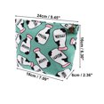 thumbnail image 2 of 1 Pc Bolsa Cosmética Duradera para Mujeres, Ideal para Vacaciones, Actividades al Aire Libre y Gimnasio, Color Verde, Lona Verde-M, 2 of 3