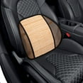 thumbnail image 6 of LULULION Stylish Beige Car Lumbar Backrest Pillow with Breathable Mesh Cloth, 6 of 8