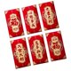 thumbnail image 5 of 6 sobres rojos del Año Nuevo Lunar chino, paquete rojo Hong Bao del Año del Dragón para Estilo G, 5 of 8
