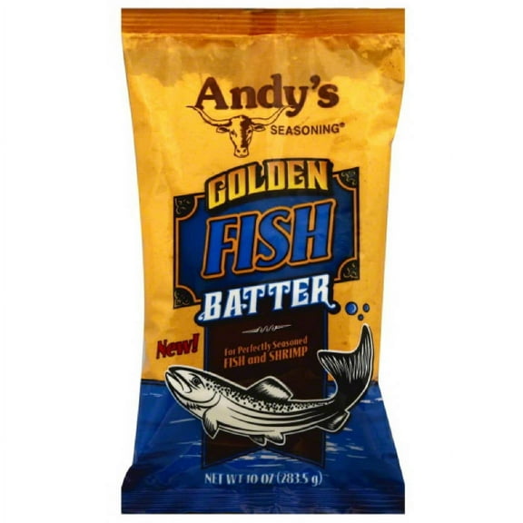 Andy's Golden Fish Batter, 10 oz (Pack of 6)
