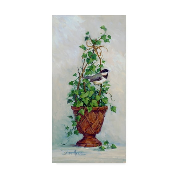 Trademark Fine Art ' Ivy Topiary' Canvas Art by Barbara Mock