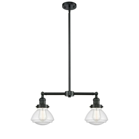 

Innovations Lighting 209 Olean Olean 2 Light 22 Wide Chandelier - Bronze