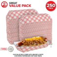 thumbnail image 6 of Stock Your Home Checkered Hot Dog Trays for Hot Dogs, Retro Red and White Checkered 250 Pack, 6 of 7
