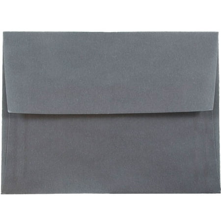 UPC: 0639713257915 | JAM Paper & Envelope A2 Translucent Envelopes  4 3/8 x 5 3/4  Gray  25/Pack