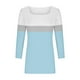 thumbnail image 3 of Blusas para Mujeres Casual 3/4 Manga Cuello Redondo Impreso Suelto, Mujer 3/4 Manga Tops Y Blusas para Diario, 3 of 5