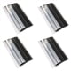 thumbnail image 1 of 400 Bridas de Lata para Pelar Y Pegar, Alambre Flexible, Bridas para Bolsas de Café Que El Cordón de La Bolsa de Alimentos Horneados 5.5 Pulgadas-Negro, 1 of 3