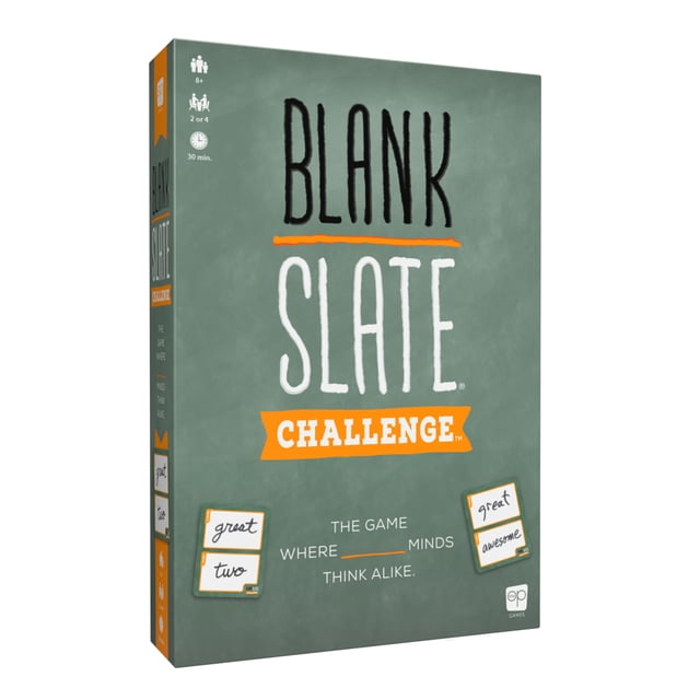 Juego de mesa USAOPOLY Blank Slate Challenge para 2-4 jugadores de más de 8 años
