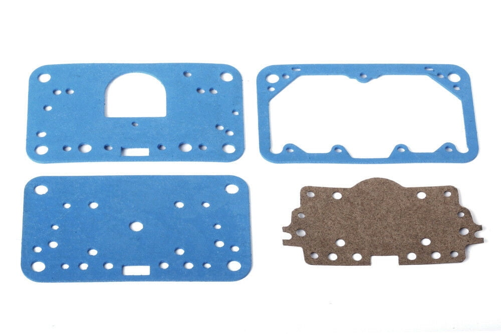 Gasket Pack for Holley Model 4160 Blue Non Stick Metering Block Fuel Bowl Plate