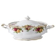 thumbnail image 1 of Royal Albert Old Country Roses Covered Vegetable Bowl 50 Oz Multi, 1 of 4