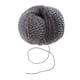 thumbnail image 5 of Hilo de lana arcoíris para tejer a crochet prendas, bufandas y sombreros gris, 5 of 6