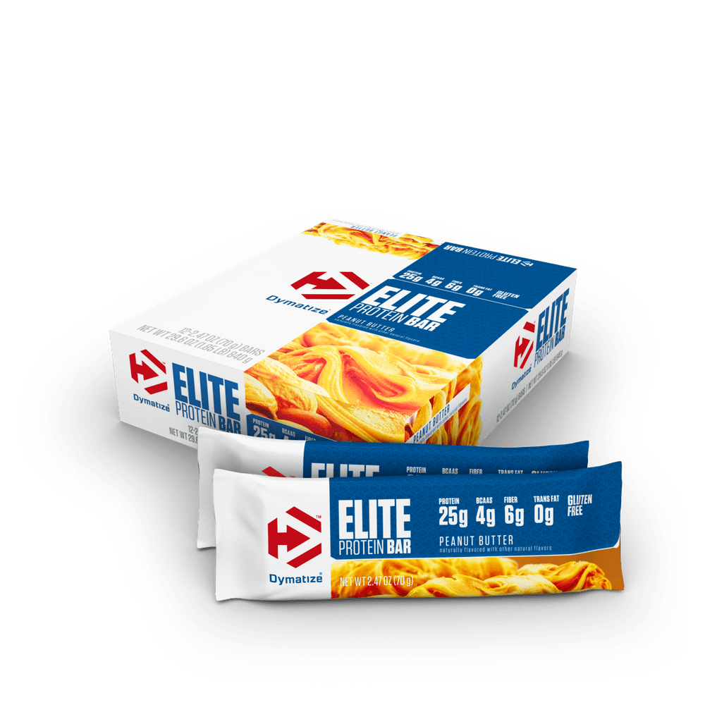 Dymatize Elite Protein Bar, Peanut Butter Chocolate, 12 Count