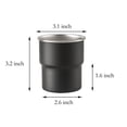 thumbnail image 5 of RUseeN 2 Pack 10 oz Stainless Steel Cup, Healthy Unbreakable and Stackable, Metal Drinking Glasses for Cold Drinks, Beer, Wine, Bars, Parties, 5 of 7