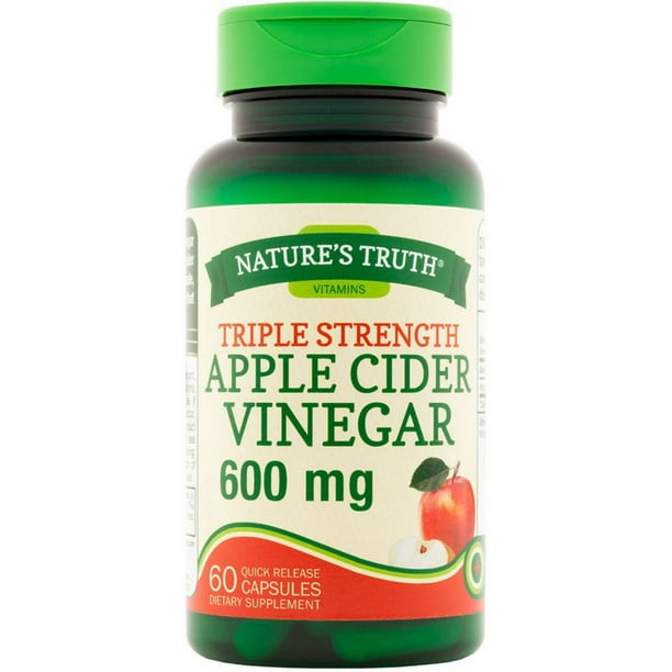 Nature's Truth Triple Strength Apple Cider Vinegar Quick Release