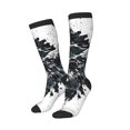 thumbnail image 2 of Fotbe Abstract Eagle Ink print Women's Men's Novelty Crew Socks Cotton Socks Knee High Socks for Walking,Running,Nurses,Pregnancy, 2 of 8