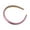 F, variant on Glittery Elegant Metal Hairband Metallic Hair Clip Barrettes for Women Girls Stylish Hair Accessories Party Wedding