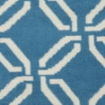 thumbnail image 6 of Nourison Bliss Transitional Trellis Blue 2'3" x 7'3" Area Rug, (2' x 7'), 6 of 6