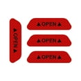 thumbnail image 2 of funtasica 2x4Pcs Reflective Tape Car Door Opening Stickers Decal for Vehicles Automotive , Red, 4 Pcs, 2 of 8