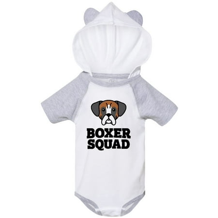 

Inktastic Dog Boxer Squad Gift Baby Boy or Baby Girl Bodysuit
