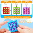 thumbnail image 2 of Llavero Tic Tac Toe Game, regalo de fiesta de cumpleaños para niños, 2 of 7