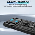 thumbnail image 5 of Samsung Galaxy M53 5G Case,Compatible with Samsung Galaxy M53 Case with HD Screen Protector with Slide Camera Cover, 360° Rotation Ring Kickstand [Military Grade] Case for Samsung M53 5G,Black, 5 of 7
