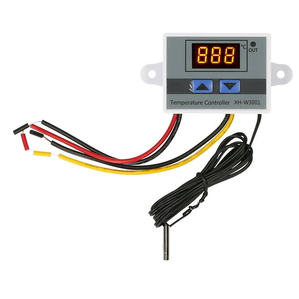 threaten Absurd Discolor Electronic Temperature Controller LED Display Thermostat Module Temperature  Temp Control Module Switch with Waterproof NTC Probe -50~110 ℃ for  Refrigerator 110~ 1500W - Walmart.com