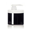 Royal Massage 16oz Empty Massage Oil/Lotion/Cream Pump Jar with Lock Twist Top - Black