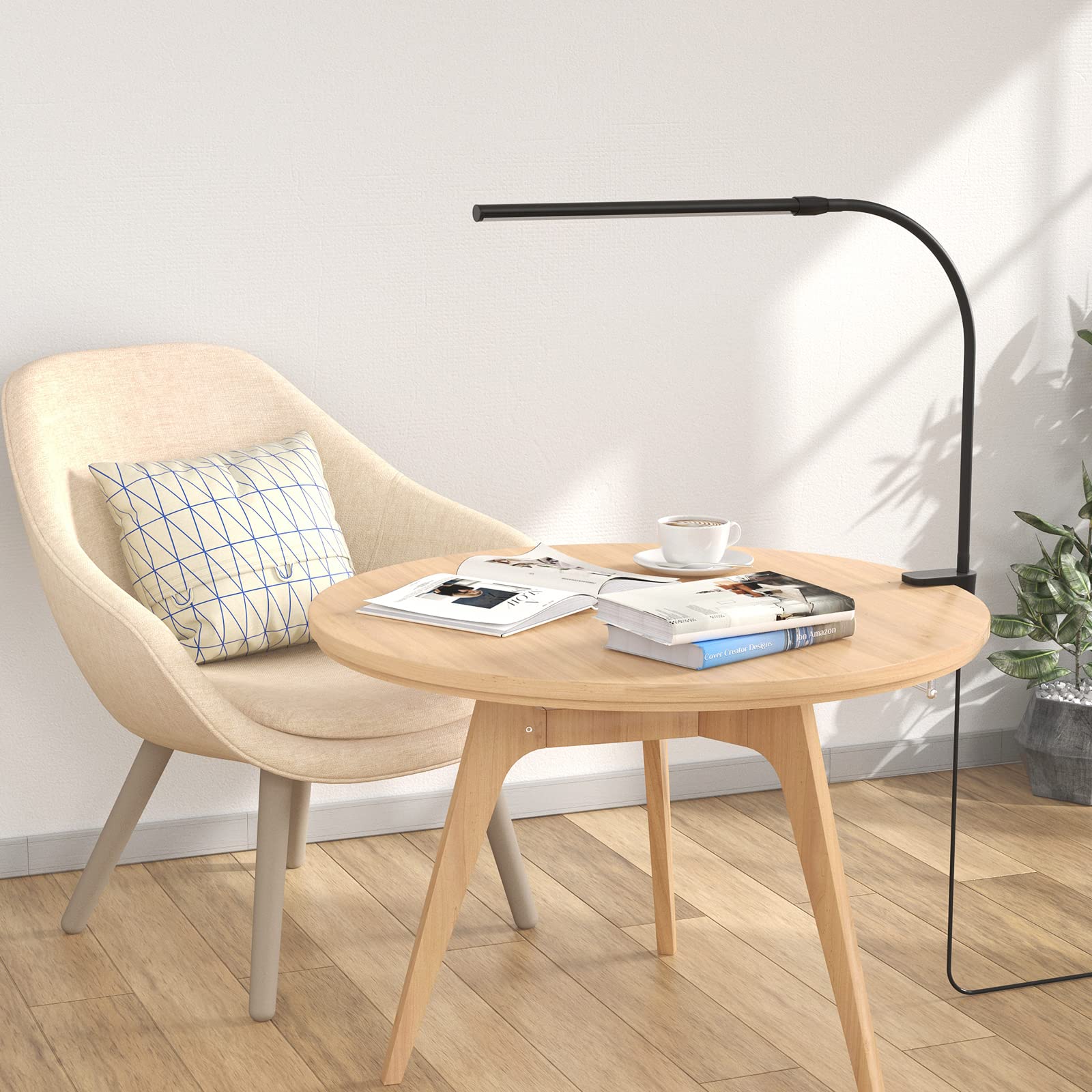 Lepro LED Clip-On Desk Lamp with Gooseneck photo 4
