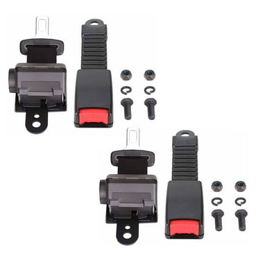 Genrics 2 Pcs Golf Cart Seat Lap Belts Universal Retractable 42"for EZGO/Yamaha/Club Car