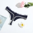 thumbnail image 2 of Tanga de mujer, pantalones en forma de T de algodón transpirable, bragas sexis de algodón con entrepierna en la cadera para mujer, 2 of 5