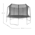 thumbnail image 3 of Trampolín Athletic Works 12 Pies con Malla de Seguridad Negro con Azul, 3 of 4