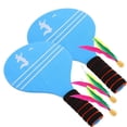 thumbnail image 3 of Kids Badminton Racket Set with Shuttlecocks for Indoor Outdoor Fun Assorted Color Wood 1 Set, 3 of 4