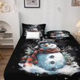 Christmas Sheets Twin Size, Horse Bed Sheets & Pillowcases 3 Piece Set