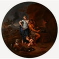 thumbnail image 2 of Pierre Mignard 20x20 Gold Ornate Framed and Double Matted Museum Art Print Titled - Venus and Vulcain (17th Century), 2 of 4