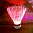 thumbnail image 2 of 4Pcs/Set Badminton Shuttlecocks Closely Arranged Stable Flying Head Full Round High Speed LED Badminton Balls for Backyards, 2 of 7