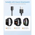 thumbnail image 2 of Cargador Compatible con Xiaomi Redmi Watch 2 Lite/Redmi Smart Band Pro/Mi Band 7 Pro, Estación de Carga Magnética con Cable de Carga USB de 1M para Reloj - Negro, 2 of 5