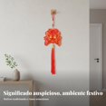 thumbnail image 3 of Abbraccia Farol de nudo chino colgante, pieza decorativa de carácter de la fortuna, decoración de recibidor, bendición de Año Nuevo, 3 of 6