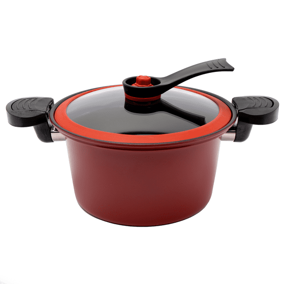 Olla de Micro Presión UYO KITCHEN de Hierro 3.4L rojo