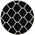 thumbnail image 4 of SAFAVIEH Cambridge CAM144E Handmade Black / Ivory Rug, 4 of 10