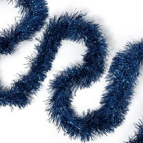 Allgala Holiday Fir Garland, 600" (Navy Blue)